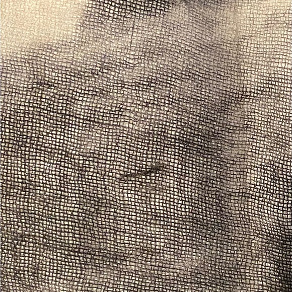 Rare Franco Ferrari Biogauze Graphic Scarf. Woman’s Face, Abstract. 48”X72”. - Picture 7 of 8